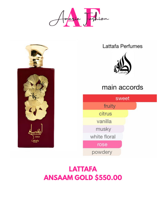 Lattafa Ansaam Gold